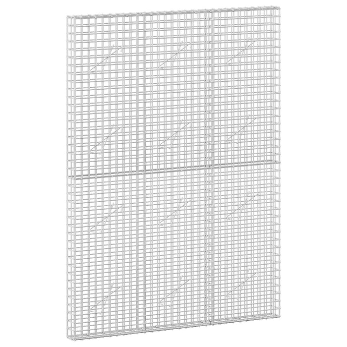 Gabion cu sârmă de 5 mm și plasă de 5x5 cm 150x10x200 cm WALTI