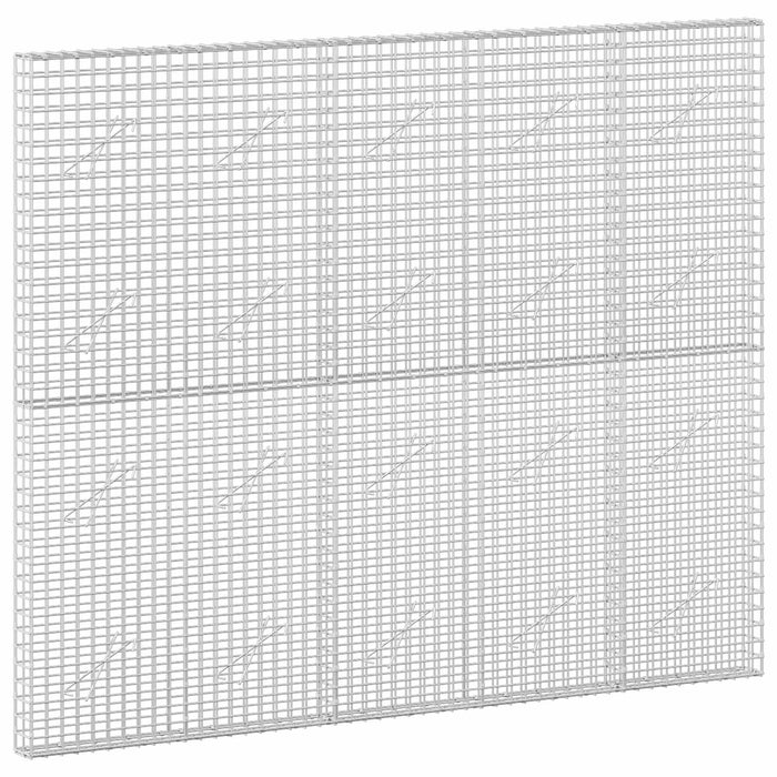 Gabion cu sârmă de 5 mm și plasă de 5x5 cm 250x10x200 cm WALTI