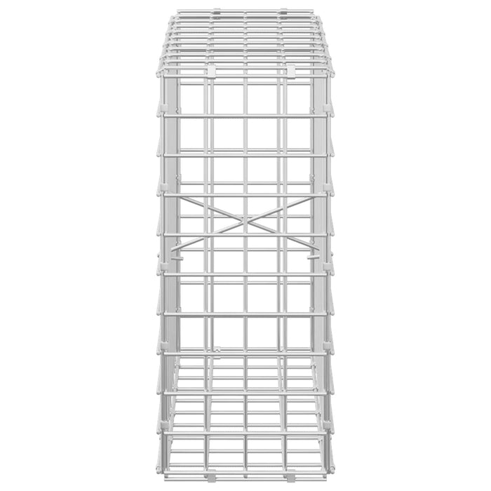 Gabion cu sârmă de 5 mm și plasă de 5x5 cm 50x20x50 cm WALTI