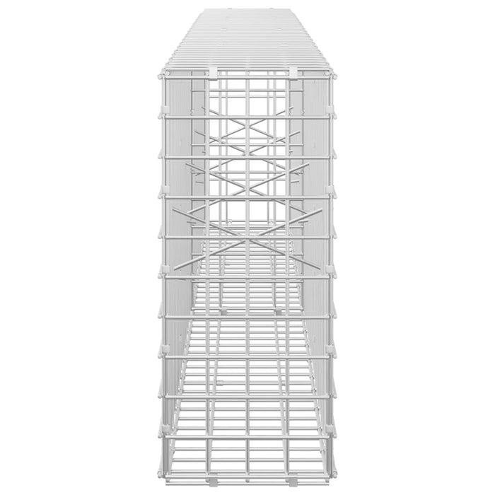 Gabion cu sârmă de 5 mm și plasă de 5x5 cm 200x20x50 cm WALTI