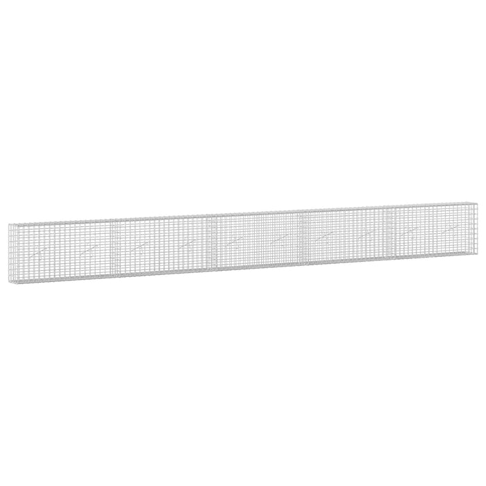 Gabion cu sârmă de 5 mm și plasă de 5x5 cm 500x20x50 cm WALTI