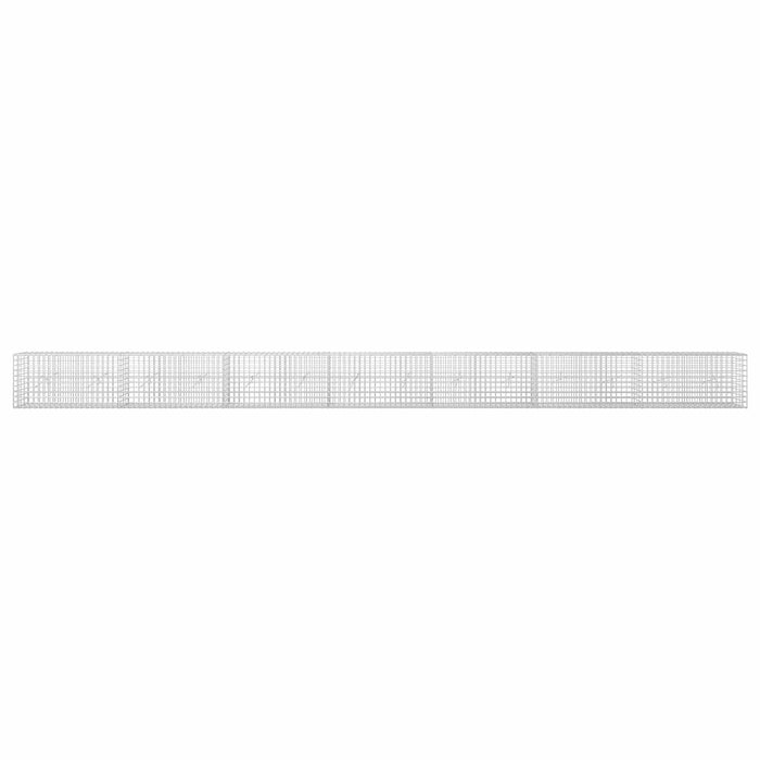 Gabion cu sârmă de 5 mm și plasă de 5x5 cm 700x20x50 cm WALTI