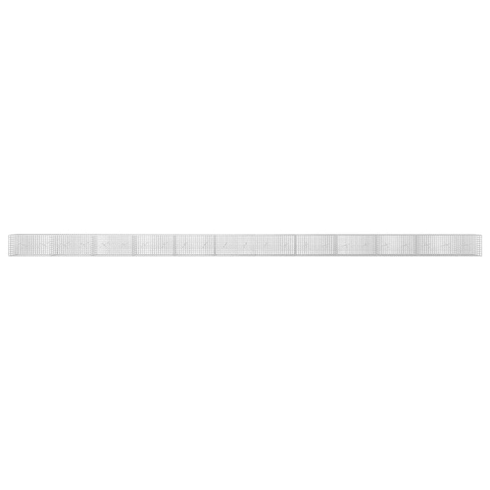 Gabion cu sârmă de 5 mm și plasă de 5x5 cm 1150x20x50 cm WALTI