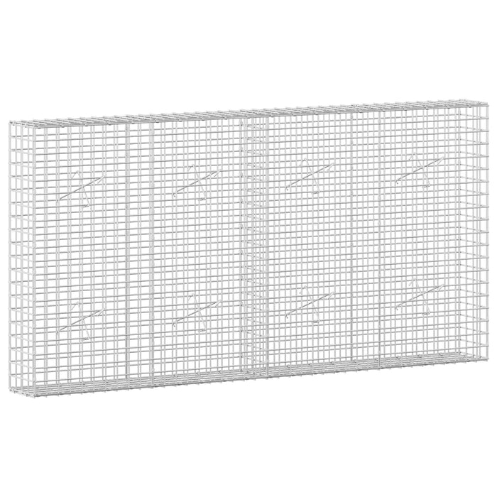 Gabion cu sârmă de 5 mm și plasă de 5x5 cm 200x20x100 cm WALTI