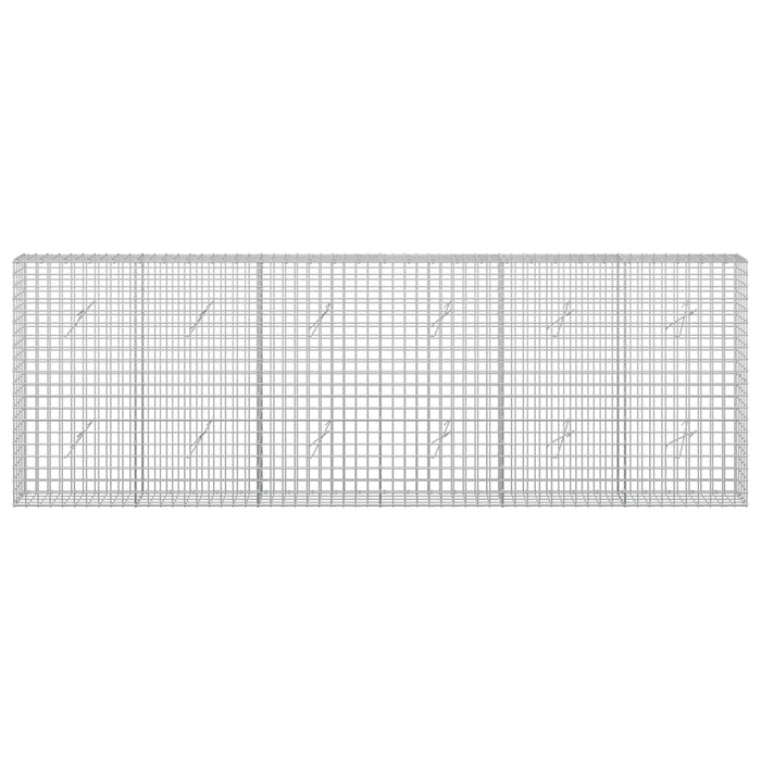 Gabion cu sârmă de 5 mm și plasă de 5x5 cm 300x20x100 cm WALTI