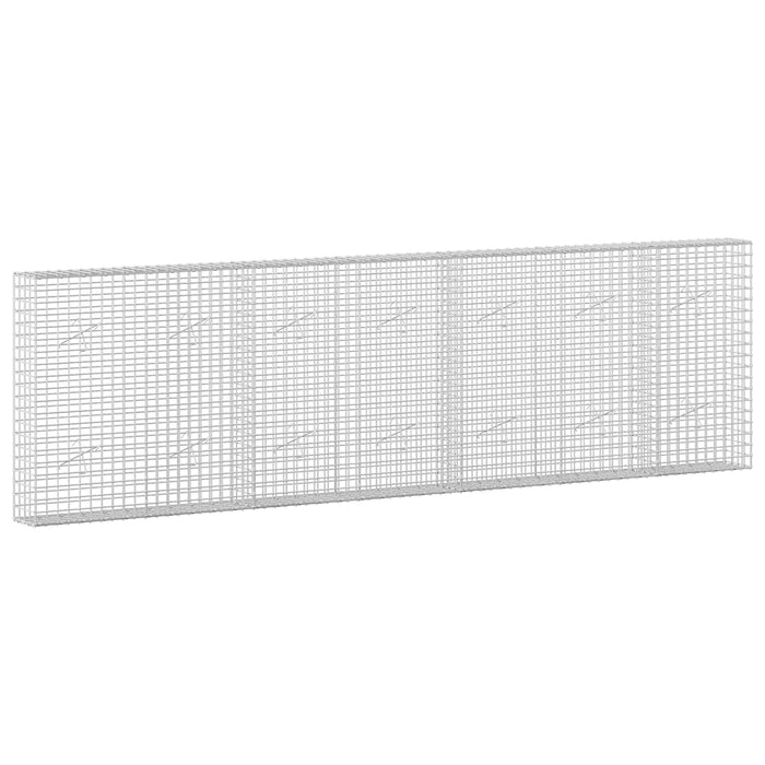 Gabion cu sârmă de 5 mm și plasă de 5x5 cm 350x20x100 cm WALTI