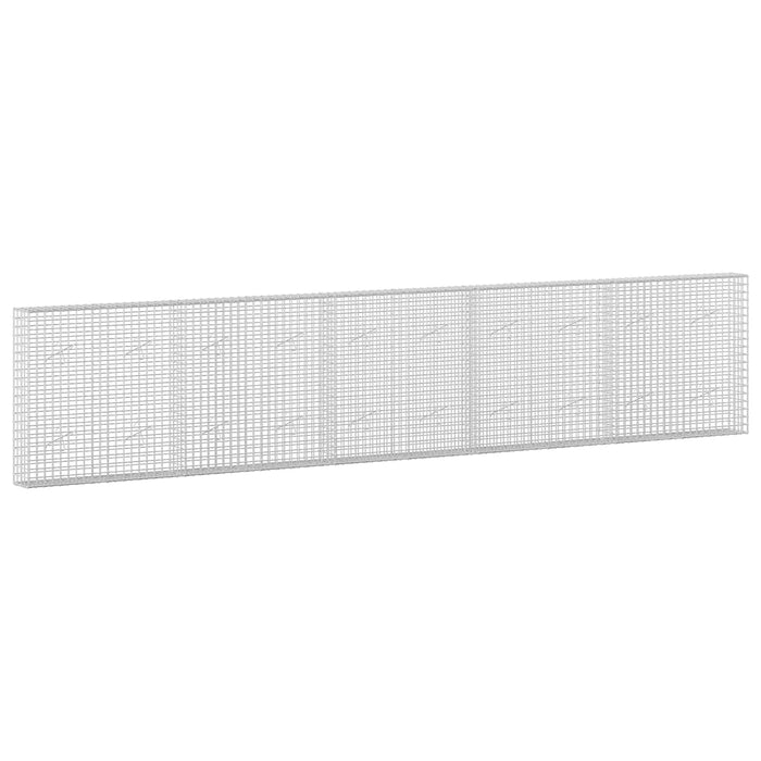 Gabion cu sârmă de 5 mm și plasă de 5x5 cm 500x20x100 cm WALTI