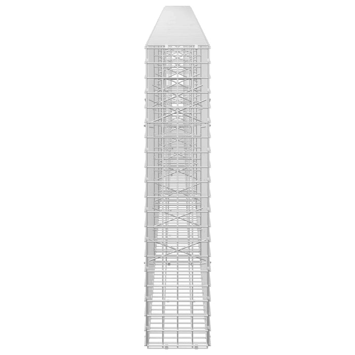 Gabion cu sârmă de 5 mm și plasă de 5x5 cm 500x20x100 cm WALTI