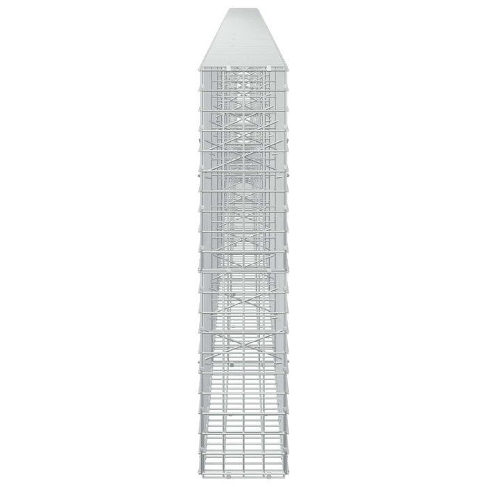 Gabion cu sârmă de 5 mm și plasă de 5x5 cm 700x20x100 cm WALTI