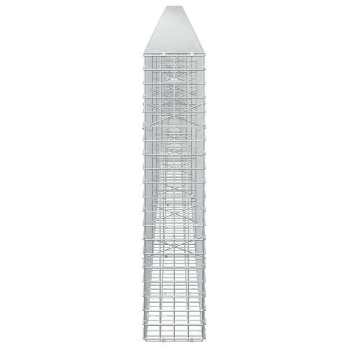Gabion cu sârmă de 5 mm și plasă de 5x5 cm 900x20x100 cm WALTI
