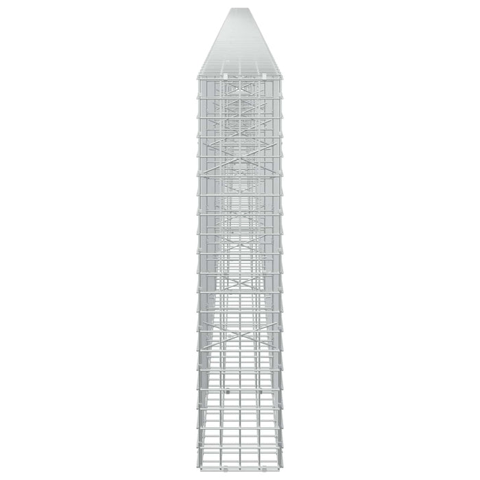 Gabion cu sârmă de 5 mm și plasă de 5x5 cm 950x20x100 cm WALTI