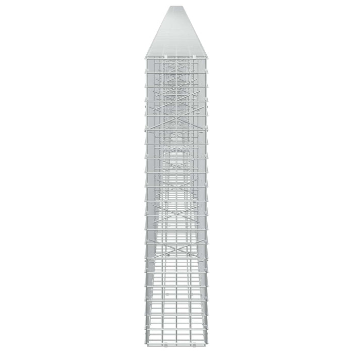 Gabion cu sârmă de 5 mm și plasă de 5x5 cm 1100x20x100 cm WALTI