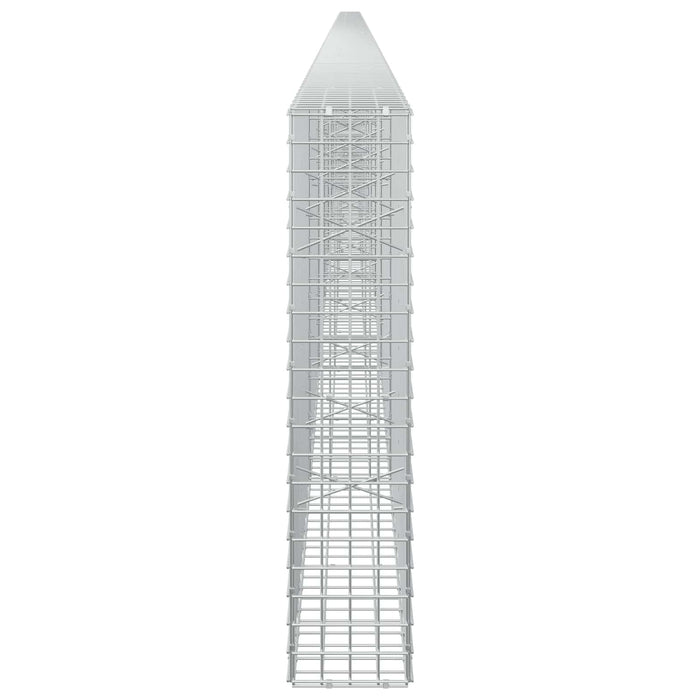 Gabion cu sârmă de 5 mm și plasă de 5x5 cm 1200x20x100 cm WALTI