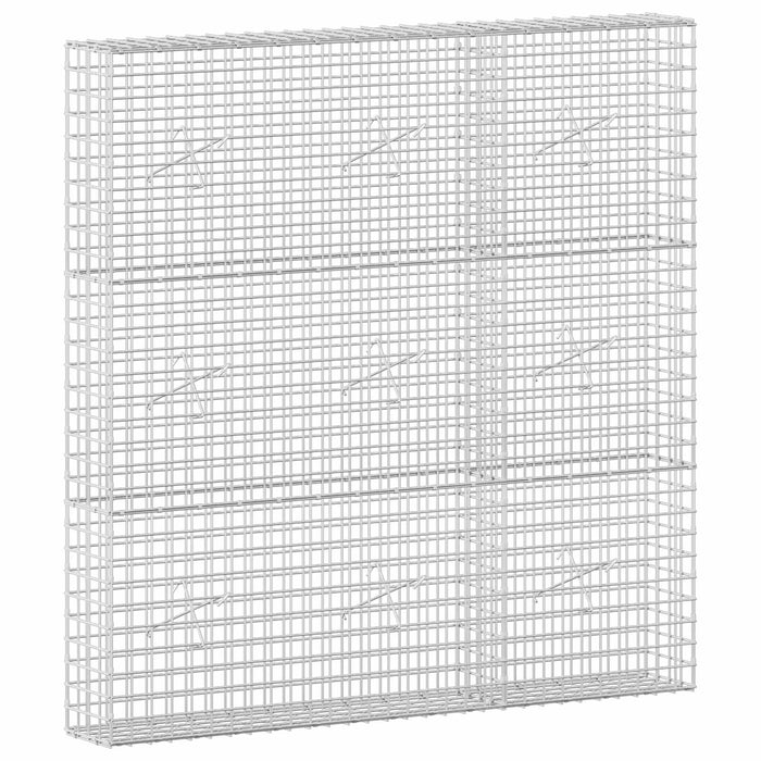 Gabion cu sârmă de 5 mm și plasă de 5x5 cm 150x20x150 cm WALTI