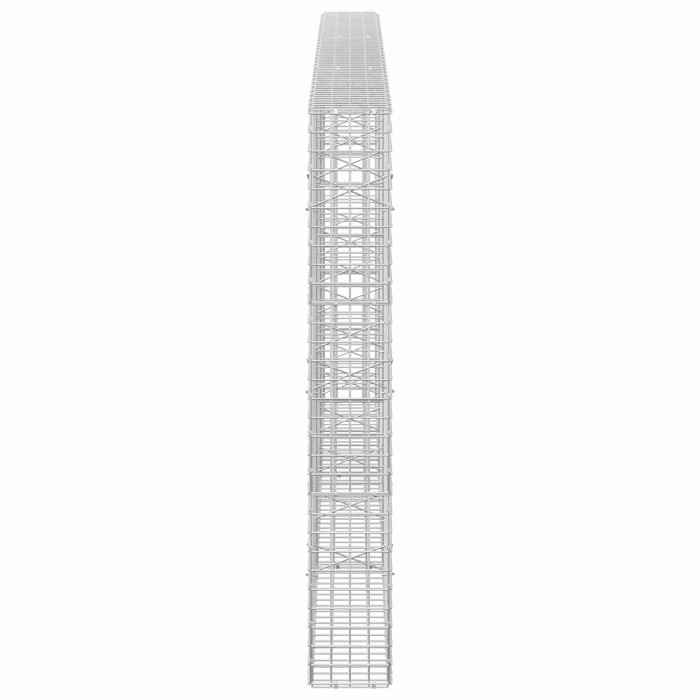 Gabion cu sârmă de 5 mm și plasă de 5x5 cm 300x20x150 cm WALTI