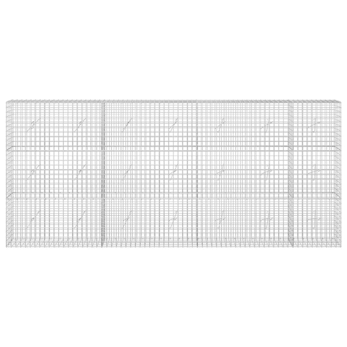 Gabion cu sârmă de 5 mm și plasă de 5x5 cm 350x20x150 cm WALTI