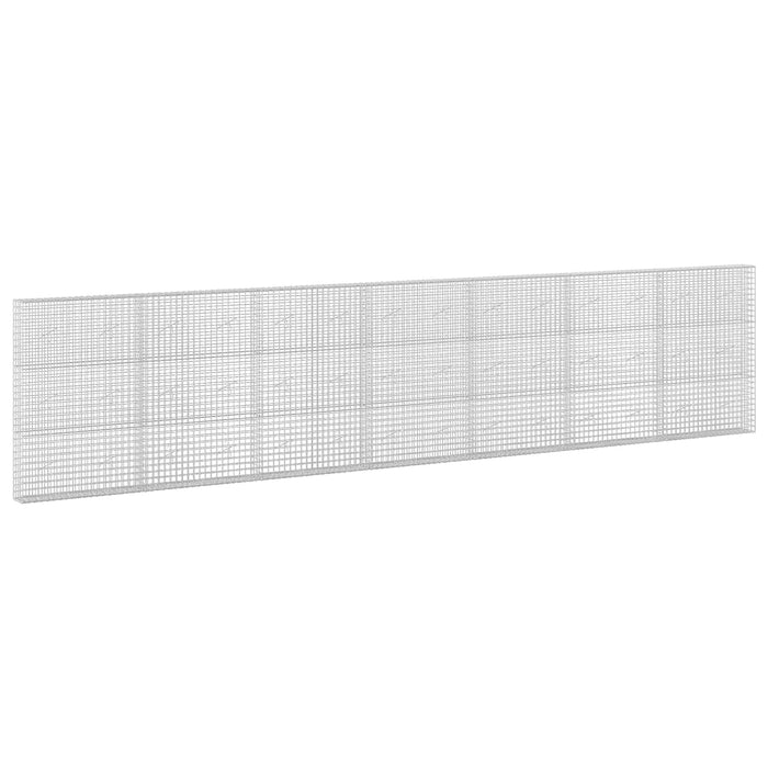 Gabion cu sârmă de 5 mm și plasă de 5x5 cm 700x20x150 cm WALTI