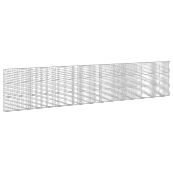 Gabion cu sârmă de 5 mm și plasă de 5x5 cm 750x20x150 cm WALTI