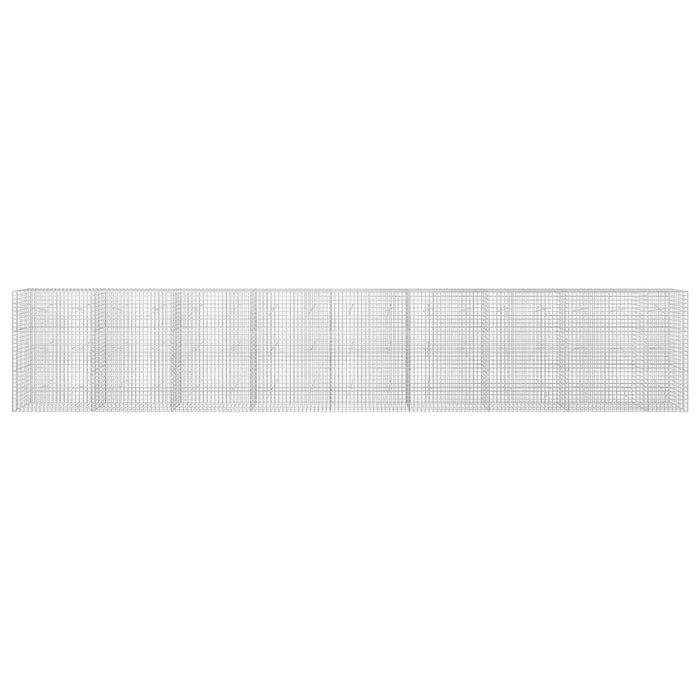 Gabion cu sârmă de 5 mm și plasă de 5x5 cm 850x20x150 cm WALTI