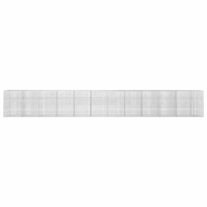 Gabion cu sârmă de 5 mm și plasă de 5x5 cm 1150x20x150 cm WALTI