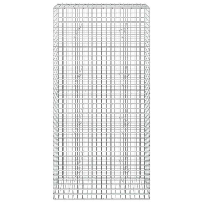 Gabion cu sârmă de 5 mm și plasă de 5x5 cm 100x20x200 cm WALTI