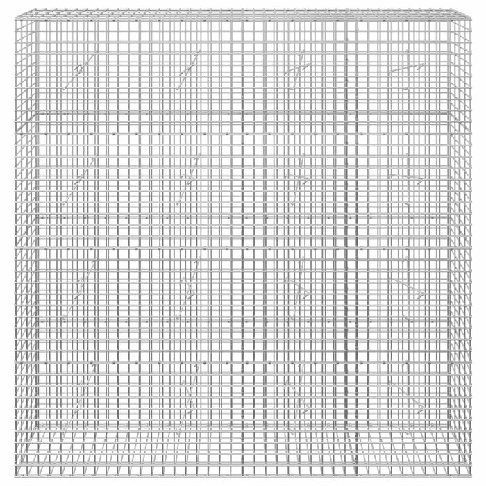 Gabion cu sârmă de 5 mm și plasă de 5x5 cm 200x20x200 cm WALTI