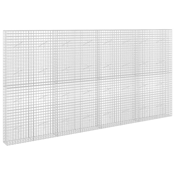 Gabion cu sârmă de 5 mm și plasă de 5x5 cm 400x20x200 cm WALTI