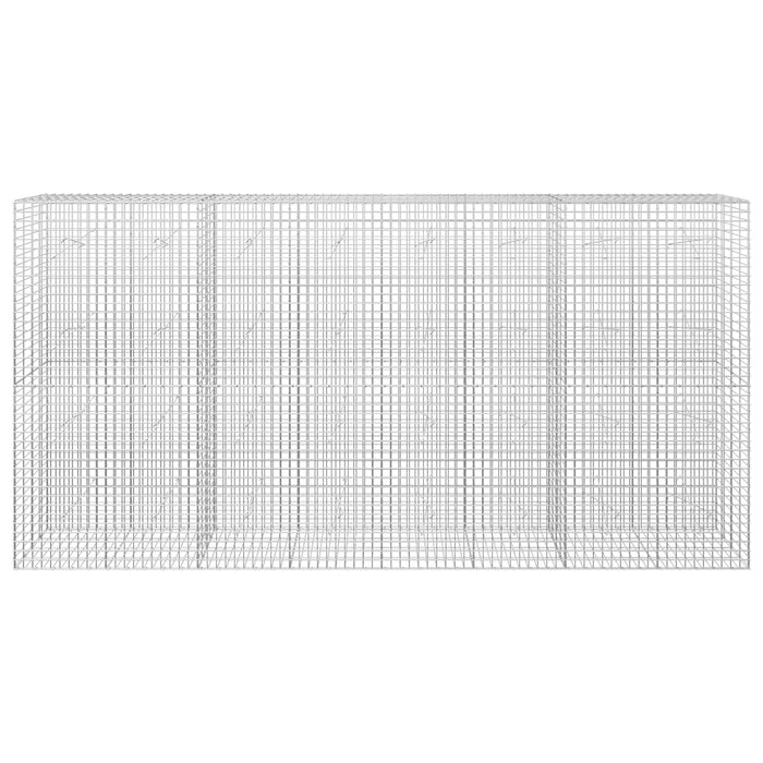 Gabion cu sârmă de 5 mm și plasă de 5x5 cm 400x20x200 cm WALTI