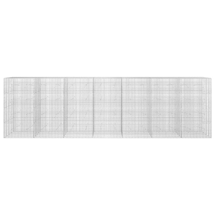 Gabion cu sârmă de 5 mm și plasă de 5x5 cm 700x20x200 cm WALTI