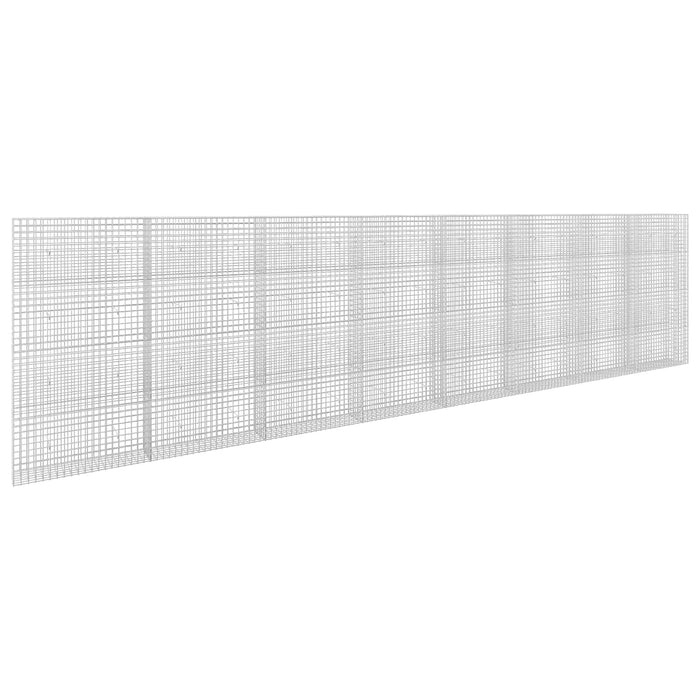 Gabion cu sârmă de 5 mm și plasă de 5x5 cm 800x20x200 cm WALTI
