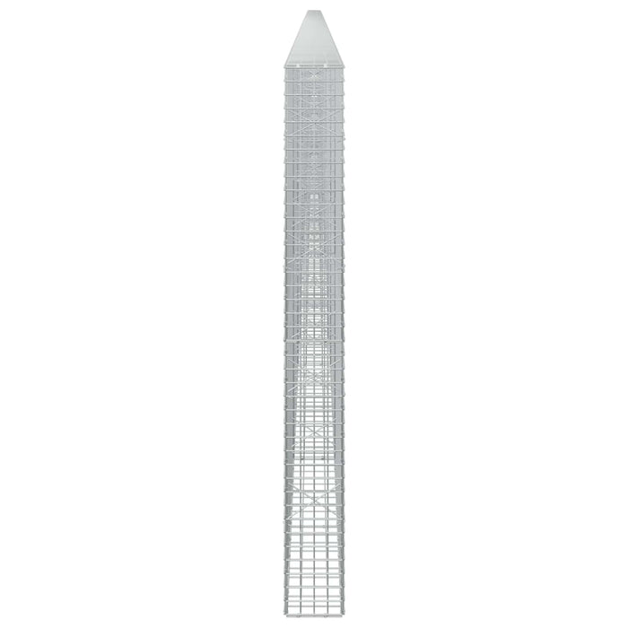 Gabion cu sârmă de 5 mm și plasă de 5x5 cm 1050x20x200 cm WALTI