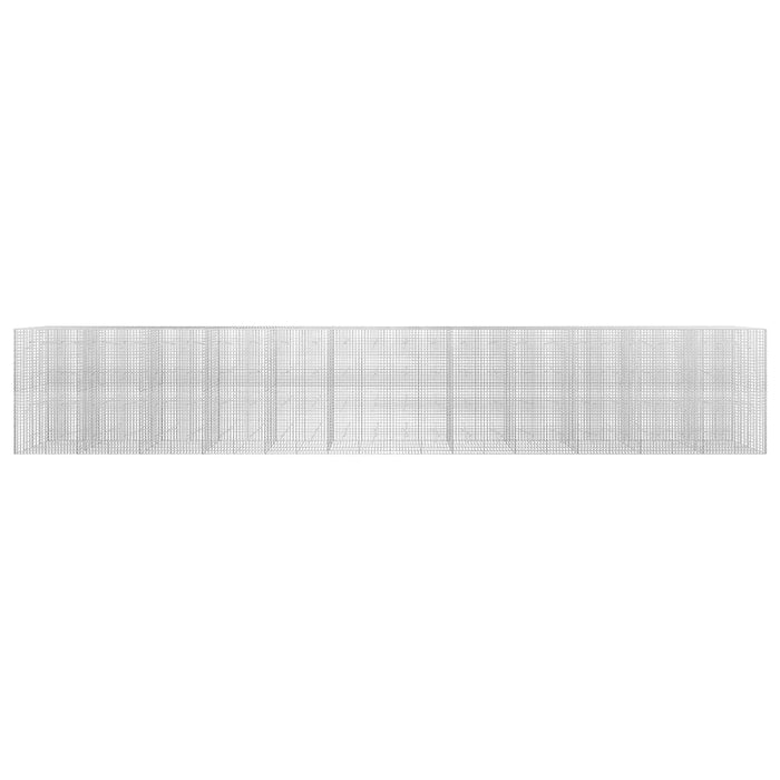 Gabion cu sârmă de 5 mm și plasă de 5x5 cm 1200x20x200 cm WALTI