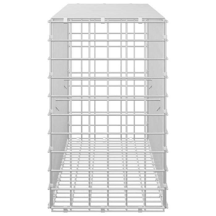 Gabion cu sârmă de 5 mm și plasă de 5x5 cm 100x30x50 cm WALTI