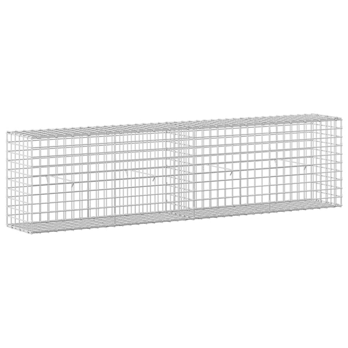 Gabion cu sârmă de 5 mm și plasă de 5x5 cm 200x30x50 cm WALTI