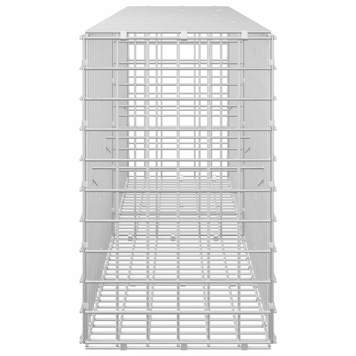 Gabion cu sârmă de 5 mm și plasă de 5x5 cm 200x30x50 cm WALTI