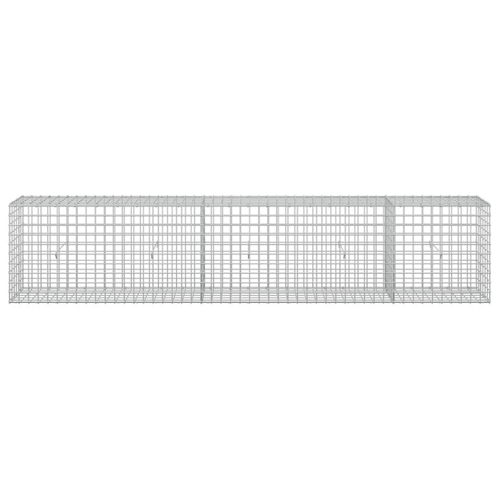 Gabion cu sârmă de 5 mm și plasă de 5x5 cm 250x30x50 cm WALTI
