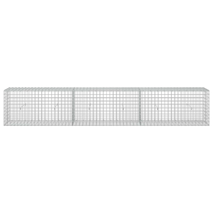 Gabion cu sârmă de 5 mm și plasă de 5x5 cm 300x30x50 cm WALTI
