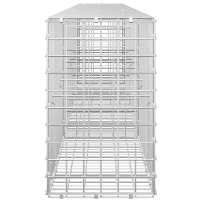 Gabion cu sârmă de 5 mm și plasă de 5x5 cm 350x30x50 cm WALTI