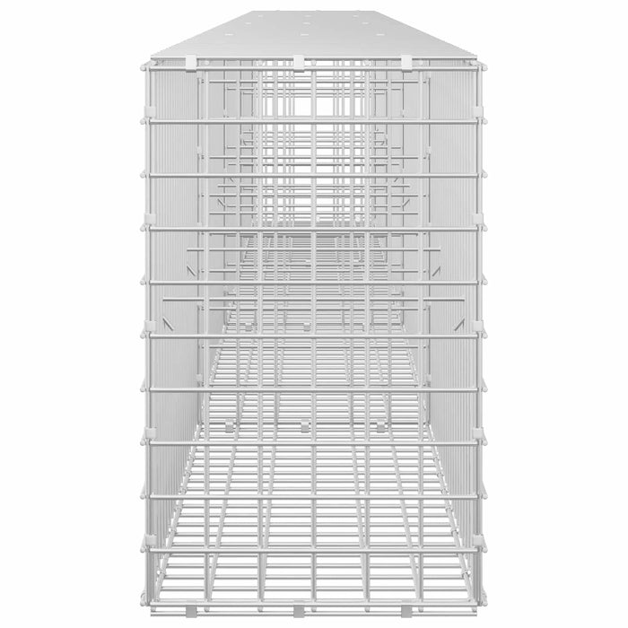 Gabion cu sârmă de 5 mm și plasă de 5x5 cm 400x30x50 cm WALTI