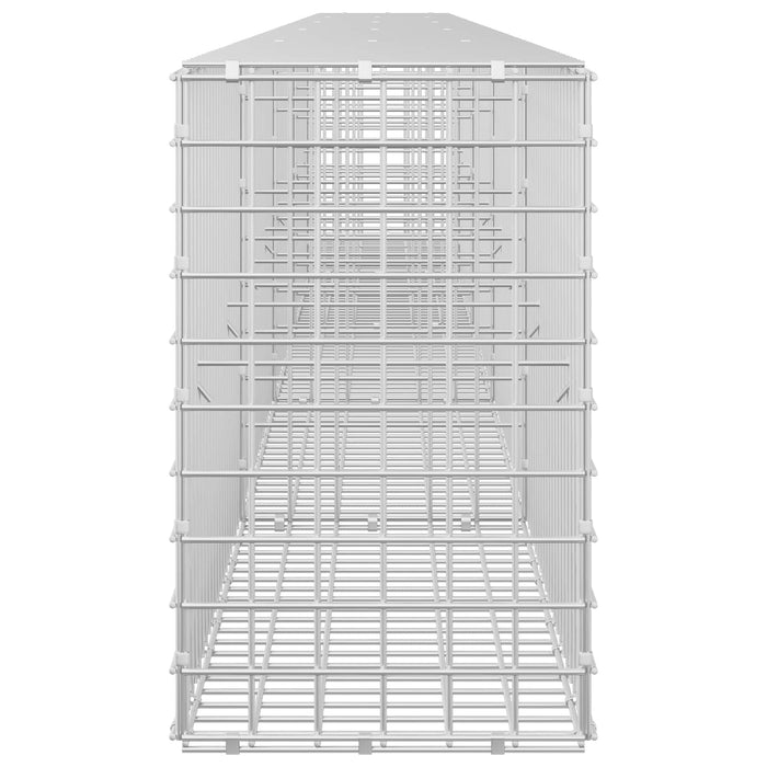 Gabion cu sârmă de 5 mm și plasă de 5x5 cm 500x30x50 cm WALTI
