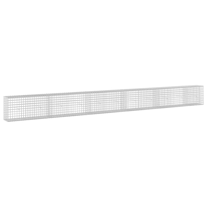 Gabion cu sârmă de 5 mm și plasă de 5x5 cm 550x30x50 cm WALTI