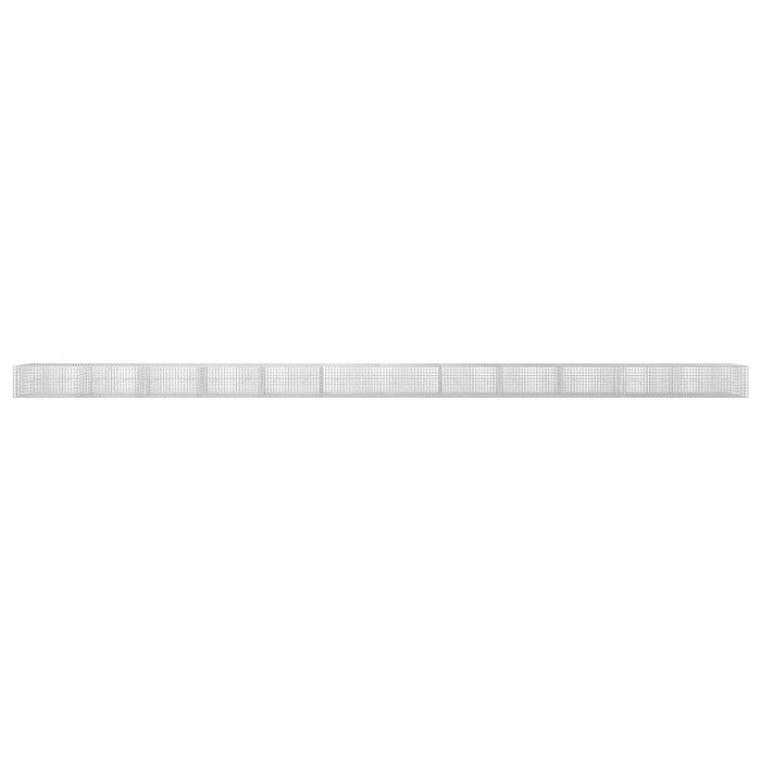 Gabion cu sârmă de 5 mm și plasă de 5x5 cm 1200x30x50 cm WALTI