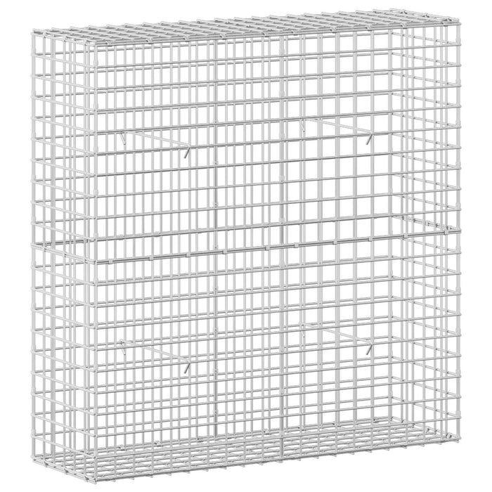 Gabion cu sârmă de 5 mm și plasă de 5x5 cm 100x30x100 cm WALTI