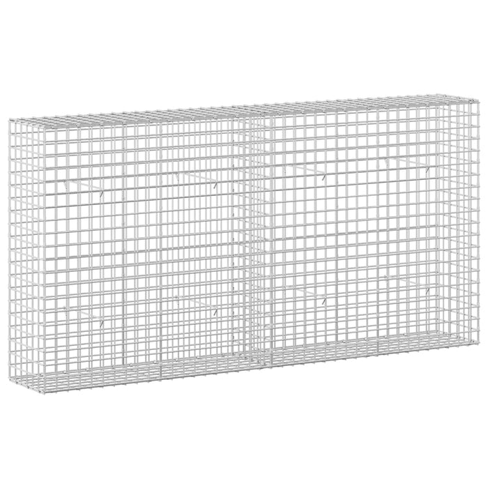 Gabion cu sârmă de 5 mm și plasă de 5x5 cm 200x30x100 cm WALTI