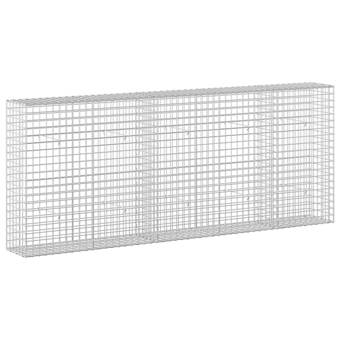 Gabion cu sârmă de 5 mm și plasă de 5x5 cm 250x30x100 cm WALTI