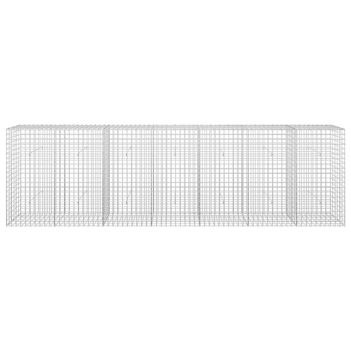 Gabion cu sârmă de 5 mm și plasă de 5x5 cm 350x30x100 cm WALTI