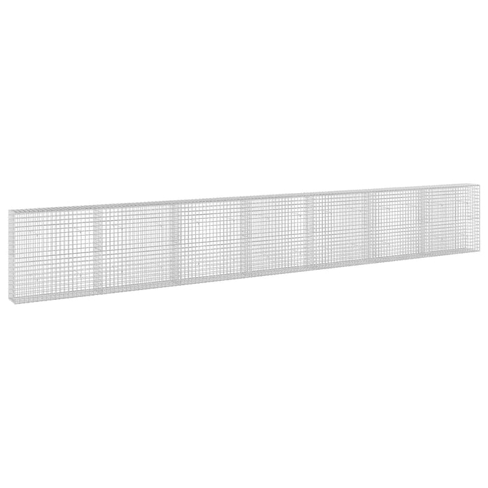 Gabion cu sârmă de 5 mm și plasă de 5x5 cm 700x30x100 cm WALTI