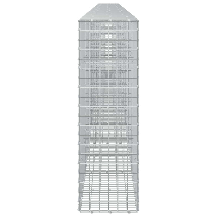 Gabion cu sârmă de 5 mm și plasă de 5x5 cm 800x30x100 cm WALTI