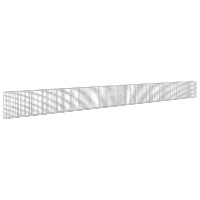 Gabion cu sârmă de 5 mm și plasă de 5x5 cm 1050x30x100 cm WALTI