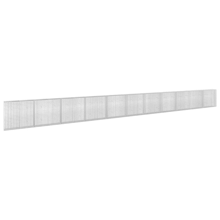 Gabion cu sârmă de 5 mm și plasă de 5x5 cm 1100x30x100 cm WALTI
